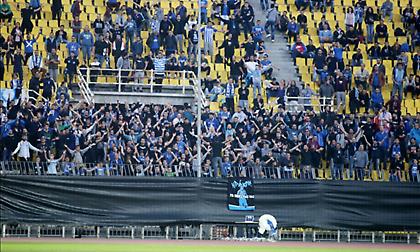 Το «αιχμηρό» πανό των οπαδών του Ηρακλή (pic)