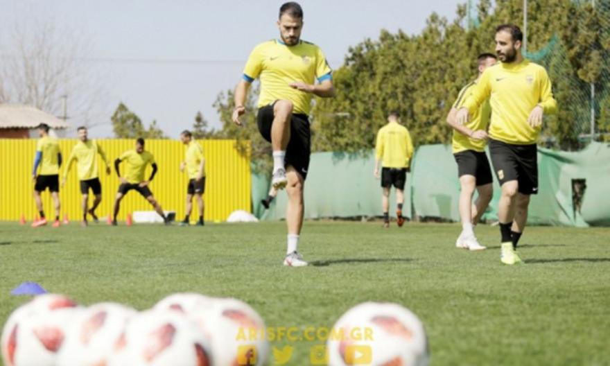 Με Λάρσον και Γκάμα η προπόνηση του Άρη