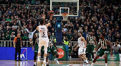 Το τρίποντο του Ρούντι που πάγωσε το ΟΑΚΑ στην κορυφή του Top 10 (video)