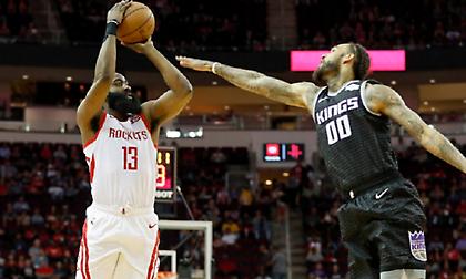 Η 18η πενηντάρα του Χάρντεν (video)