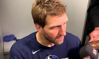 Νοβίτσκι: «Είναι ωραίο να βλέπεις τους Ευρωπαίους να καταξιώνονται στο ΝΒΑ» (Video)