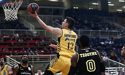 Για πρώτη φορά «20άρης» με την ΑΕΚ ο Λαρεντζάκης!