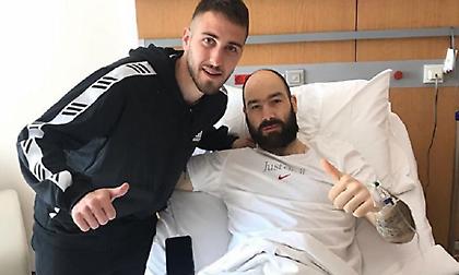 Δίπλα στον Σπανούλη στο νοσοκομείο ο Φορτούνης (pic)