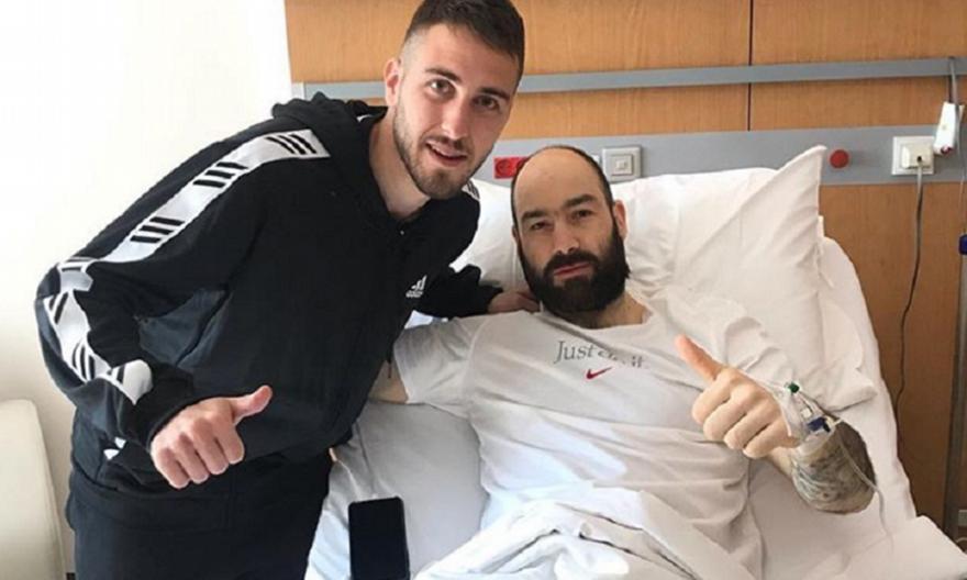 Δίπλα στον Σπανούλη στο νοσοκομείο ο Φορτούνης (pic)