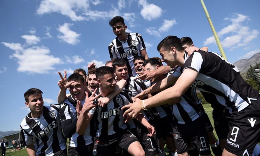 Το «πάρτι» των μικρών του ΠΑΟΚ για την κατάκτηση του τίτλου (video)