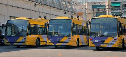 Χωρίς τρόλεϊ σήμερα η Αθήνα από τις 10:30 μέχρι τις 17:00