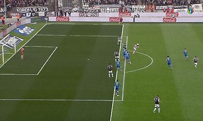 Με γκολ οφσάιντ άνοιξε το σκορ ο ΠΑΟΚ