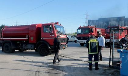 Φωτιά στο γήπεδο του Αιγάλεω