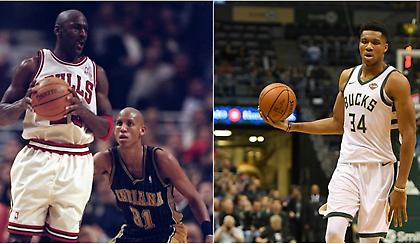 Ισοφάρισε ρεκόρ 30 χρόνων του Τζόρνταν ο Αντετοκούνμπο