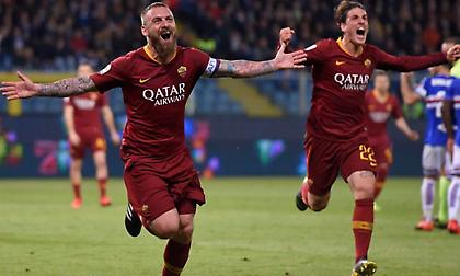 «Απέδρασε» με τον αρχηγό η Ρόμα