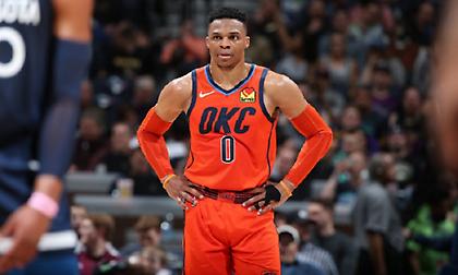 Έφτασε τα 136 τριπλ-νταμπλ ο Γουέστμπρουκ (video)