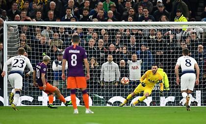 Τη γλίτωσε η Τότεναμ: Έχασε πέναλτι ο Αγουέρο! (video)