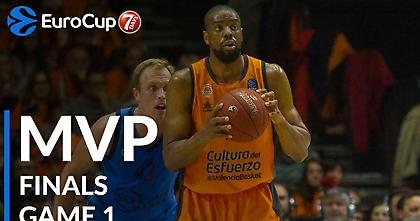 Ο Γουίλ Τόμας MVP του πρώτου τελικού του Eurocup