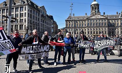 Χάος έξω από το Άμστερνταμ Αρίνα, 120 τιφόζι συνέλαβαν οι Ολλανδοί (video)