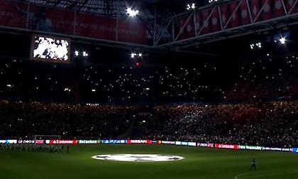 Άκρως εντυπωσιακή ατμόσφαιρα στη «Γιόχαν Κρόιφ Αρένα» (video)