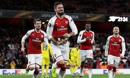 Δυνατές μάχες στο Europa League, ξεχωρίζει το Άρσεναλ-Νάπολι