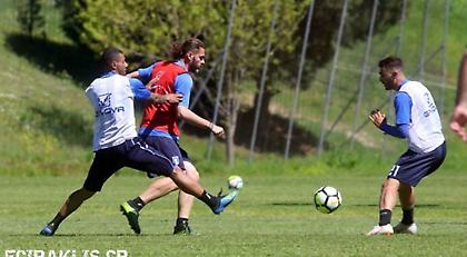 Εκτός λόγω ίωσης Περόνε και Βοσνιάδης