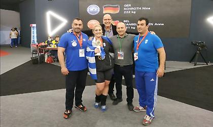 Πρωταθλήτρια Ευρώπης η Κωνσταντινίδη