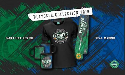 Συλλεκτικά προϊόντα για τα play offs από τον Παναθηναϊκό