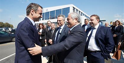 Mε τα διοικητικά στελέχη της Cosco συναντήθηκε ο Κυριάκος Μητσοτάκης (pic)