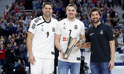 Η βράβευση του Ντόντσιτς από τη Ρεάλ (video)