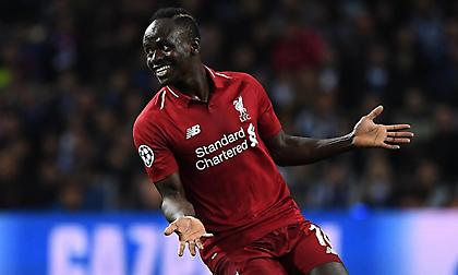 Δεύτερος σκόρερ στην ιστορία της Λίβερπουλ στο Ch. League o Μανέ