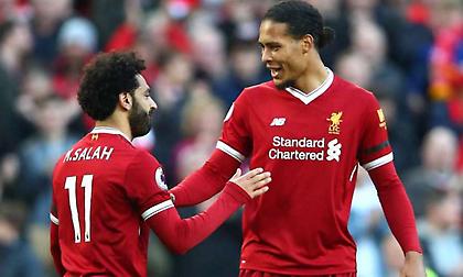 Ο Φαν Ντάικ πανηγύριζε το γκολ του Σαλάχ πριν εκείνος σουτάρει (pic)