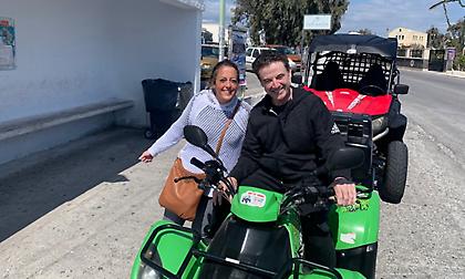 Επισκέφτηκε τη Σαντορίνη και… τρελάθηκε ο Πιτίνο!