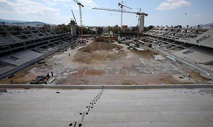 Η απόσταση αγωνιστικού χώρου και εξέδρας στην «Αγια-Σοφιά» (pics)