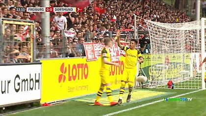 Τα highlights από το Φράιμπουργκ - Ντόρτμουντ