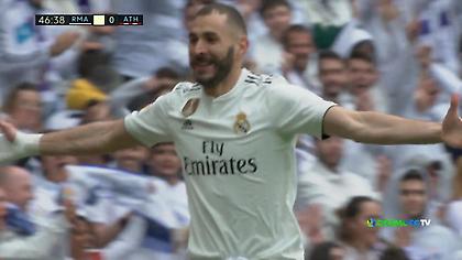 Τα δύο γκολ του Μπενζεμά στον αγώνα της Ρεάλ Μαδρίτης με την Μπιλμπάο (video)