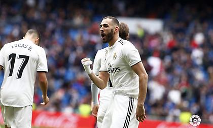 Με χατ-τρικ Μπενζεμά «καθάρισε» η Ρεάλ