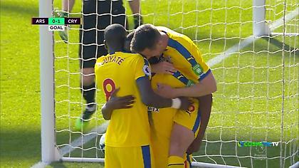 Tα highlights από τη μεγάλη νίκη της Κρίσταλ Πάλας μέσα στην έδρα της Άρσεναλ