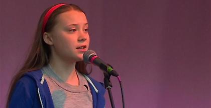 Λονδίνο: Ομιλία της 16χρονης ακτιβίστριας Γκρέτα Τούνμπεργκ για το κλίμα