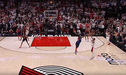 Το απίθανο τρίποντο-πρόκρισης του Λίλαρντ στο Top 10 (video)