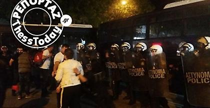 Θεσσαλονίκη: Επεισόδια στην πορεία για τη γενοκτονία των Αρμενίων