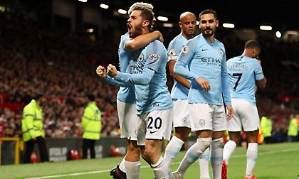 Παράσταση… πρωταθλήτριας από τη Σίτι στο «Old Trafford»!