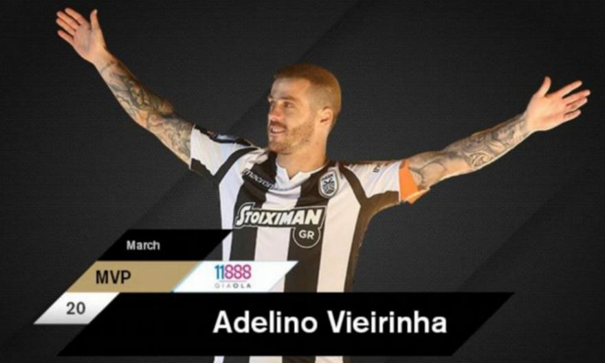 Ξανά MVP ο Βιεϊρίνια