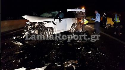 Τροχαίο σοκ στη Λαμία: Νεκρή η 52χρονη που οδηγούσε ανάποδα στην εθνική