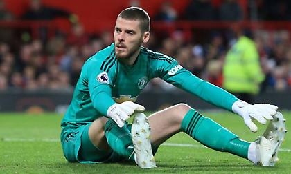 Χάνει την τετράδα μέσα από τα... χέρια του Ντε Χέα η Γιουνάιτεντ!