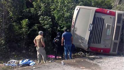 Δυστύχημα με λεωφορείο στο Μεξικό - Τουλάχιστον 11 νεκροί