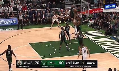 Τρομερό διπλό «STOP» του Χόρφορντ στον Αντετοκούνμπο (video)