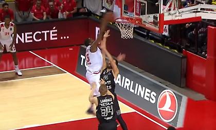 Ο Μπάκνερ το κορυφαίο alley-oop στο Eurocup (video)