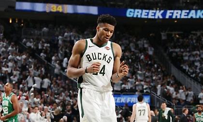 Γιάννης Αντετοκούνμπο: Πώς αντιδρά στις ήττες (πίνακες)