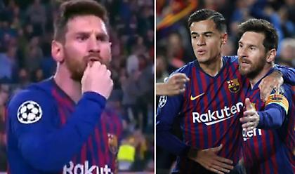 Ο Μέσι κάλεσε το κοινό του «Καμπ Νου» να μην αποδοκιμάζει τον Κουτίνιο