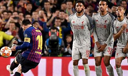 Η καλύτερη λήψη απ’ όλες στο φάουλ του Μέσι! (video)