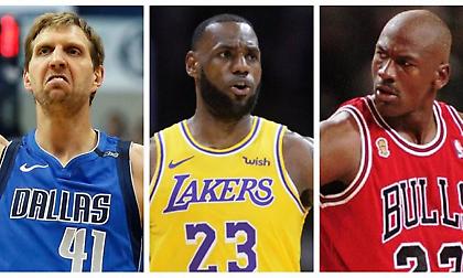 NBA: Οι top σκόρερ της ιστορίας ανά ηλικία (video)