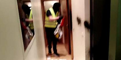 Ο Ρουβίκωνας τα έκανε «γυαλιά-καρφιά» σε δικηγορικό γραφείο - Μία σύλληψη (Video)