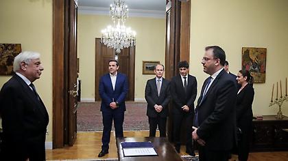 Ο Θανάσης Θεοχαρόπουλος ορκίστηκε υπουργός Τουρισμού