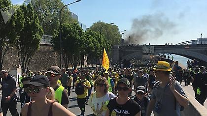 Γαλλία: Μειωμένη συμμετοχή στις κινητοποιήσεις των Κίτρινων Γιλέκων